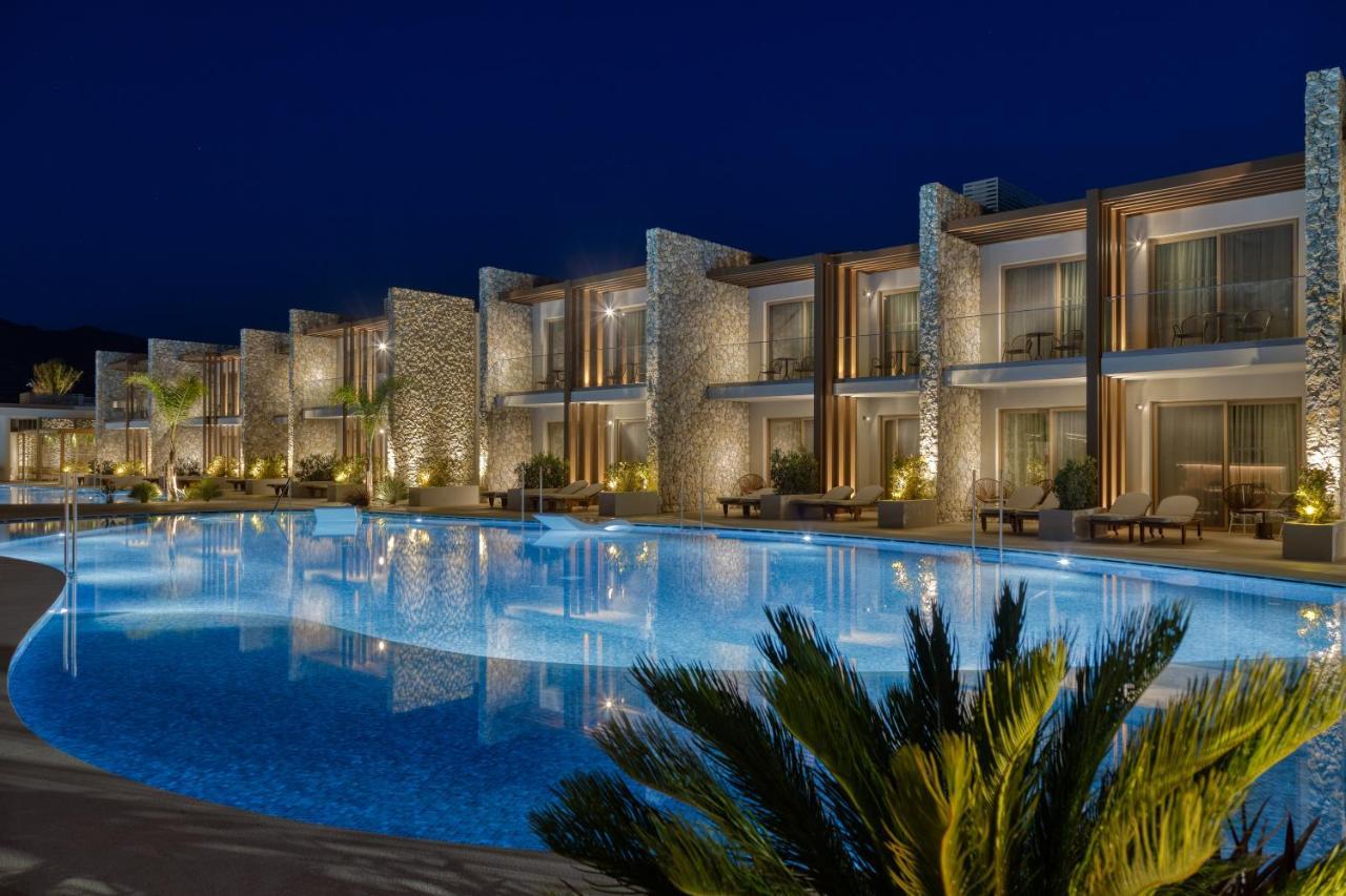 Utopia Blu Hotel Тигаки Экстерьер фото